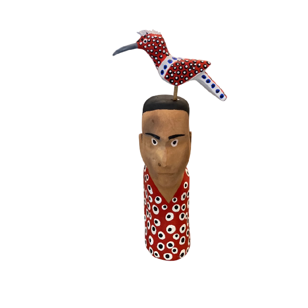 Homem com pássaro 03